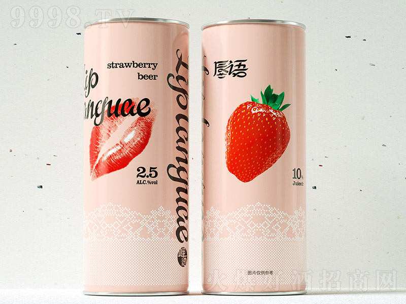 唇语啤酒・草莓【10° 1L】